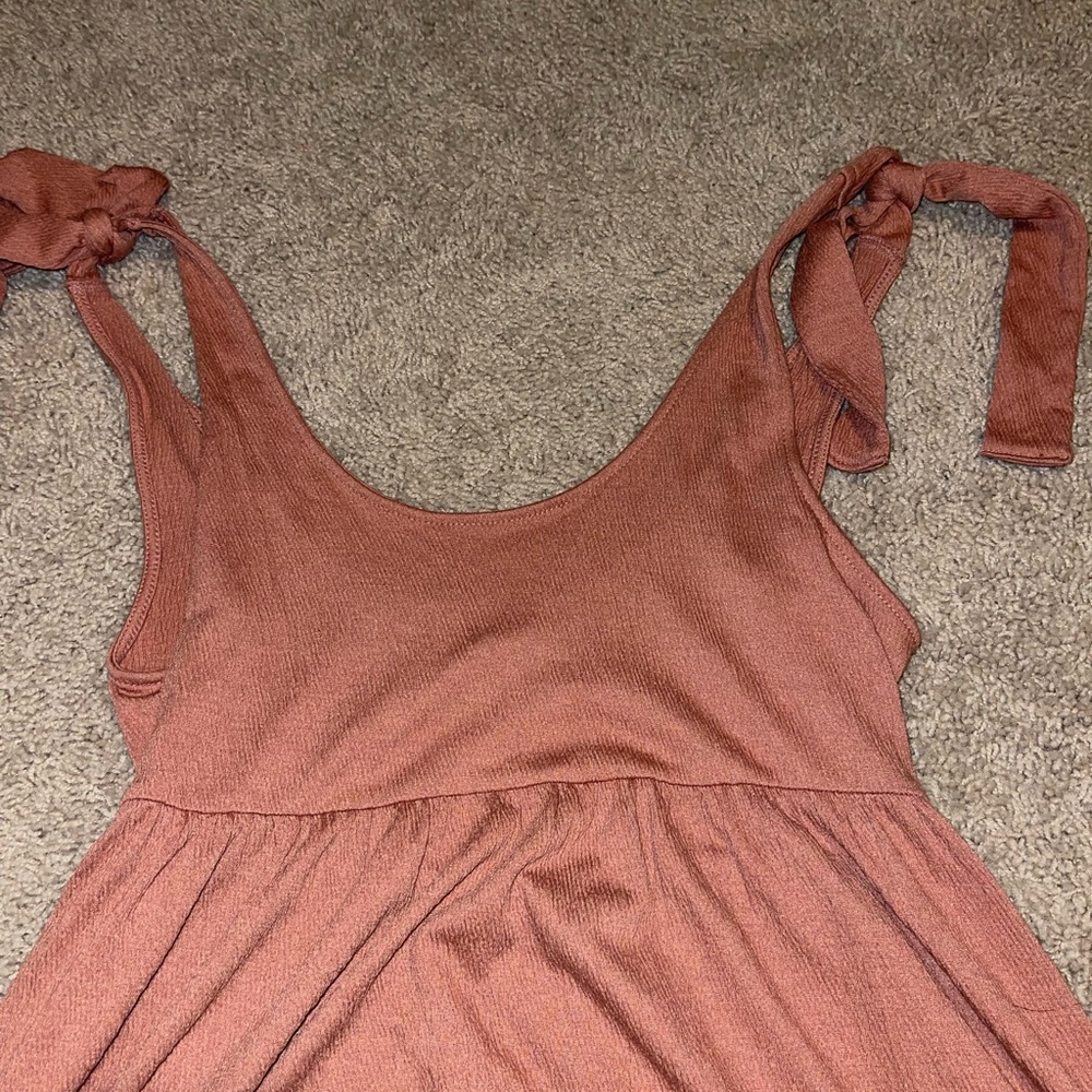 Shoulder tie dress - Picture 4 of 6